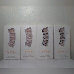 Pack of 4 False Nails